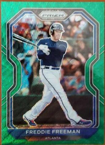Freddie Freeman [Green Wave Prizm] #112