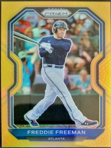 Freddie Freeman [Neon Orange Prizm] #112