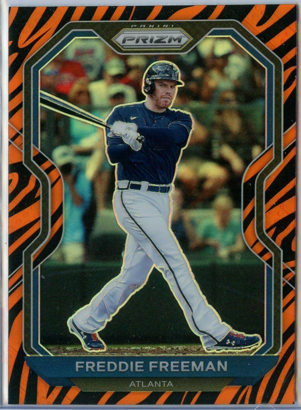 Freddie Freeman [Tiger Stripes Prizm] #112