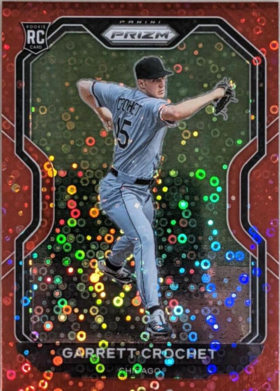 Garrett Crochet [Red Donut Circles Prizm] #45
