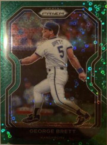 George Brett [Green Donut Circles Prizm] #188
