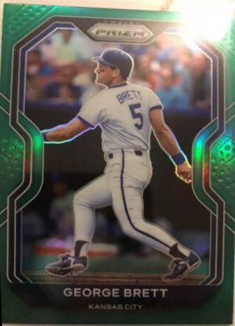 George Brett [Green Prizm] #188