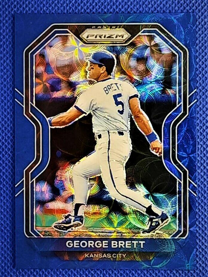 George Brett [Navy Blue Kaleidoscope Prizm] #188