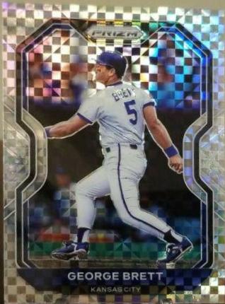 George Brett [Power Plaid Prizm] #188