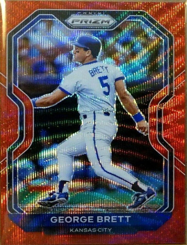 George Brett [Red Wave Prizm] #188