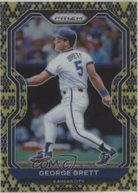 George Brett [Snake Skin Prizm] #188