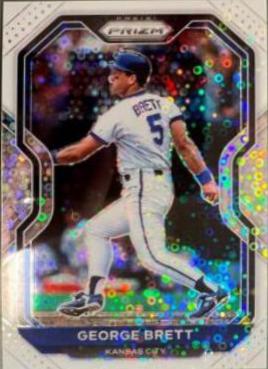 George Brett [White Donut Circles Prizm] #188