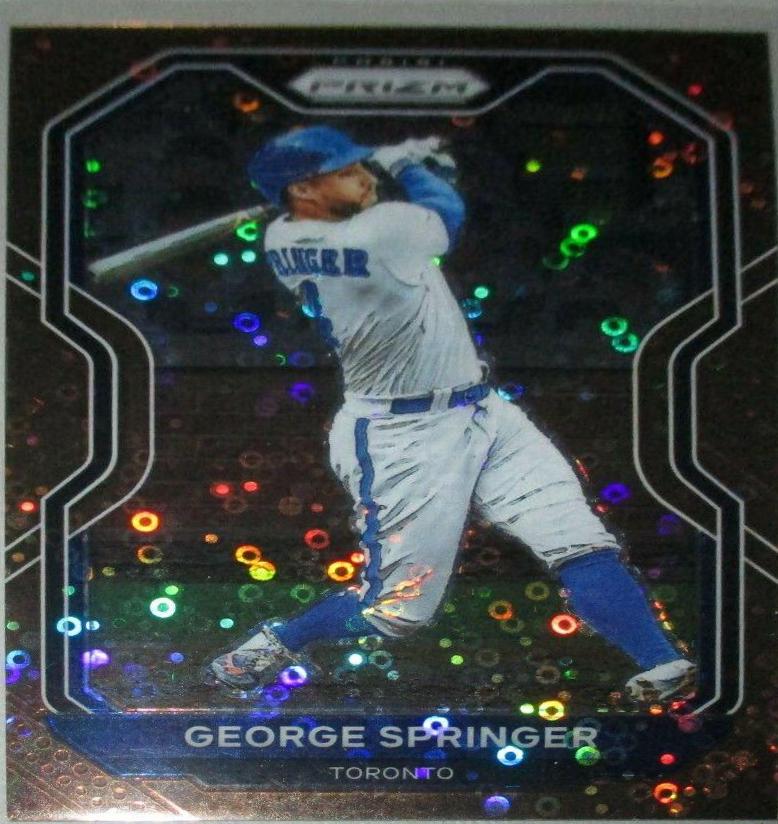 George Springer [Bronze Donut Circles Prizm] #185