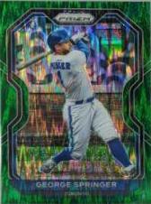 George Springer [Forest Green Flash Prizm] #185