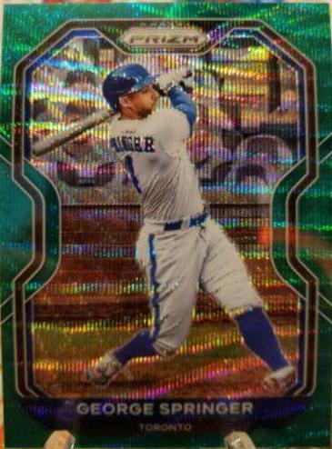 George Springer [Green Wave Prizm] #185