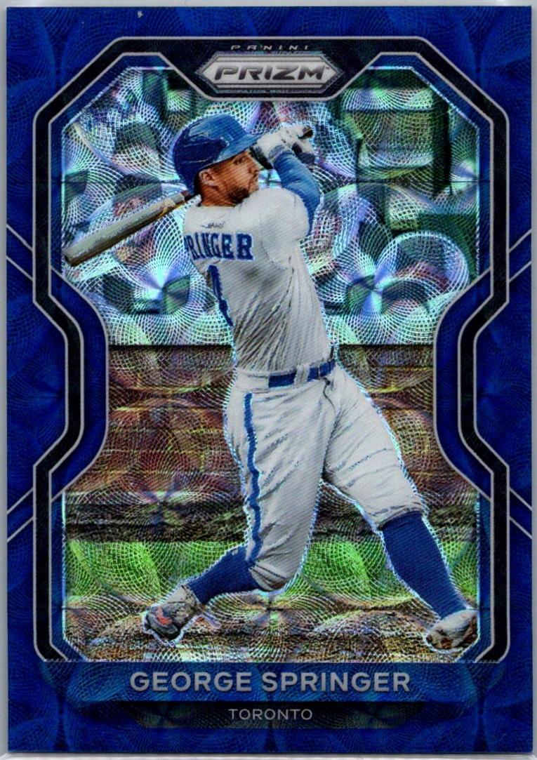 George Springer [Navy Blue Kaleidoscope Prizm] #185