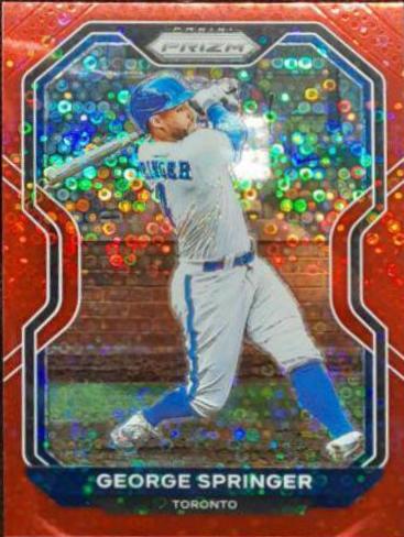 George Springer [Red Prizm] #185