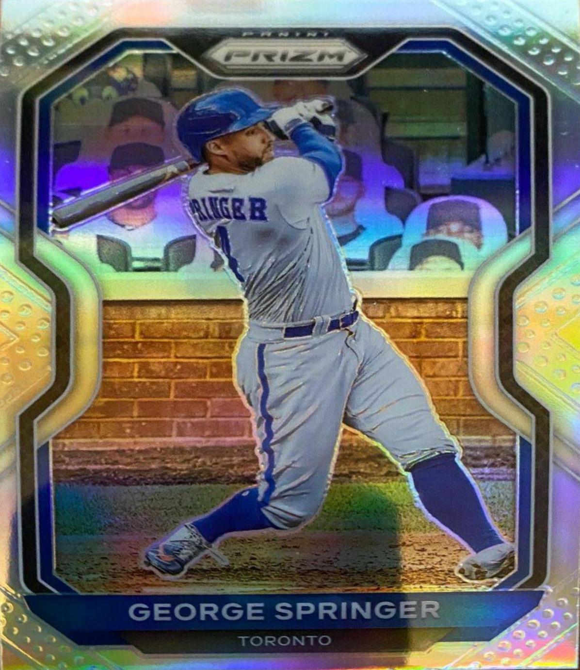 George Springer [Silver Prizm] #185