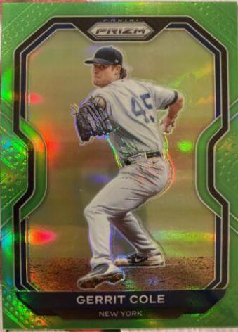 Gerrit Cole [Lime Green Prizm] #77