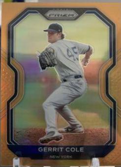 Gerrit Cole [Neon Orange Prizm] #77
