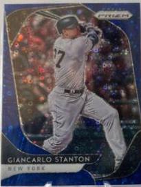 Giancarlo Stanton [Blue Donut Circles Prizm] #180