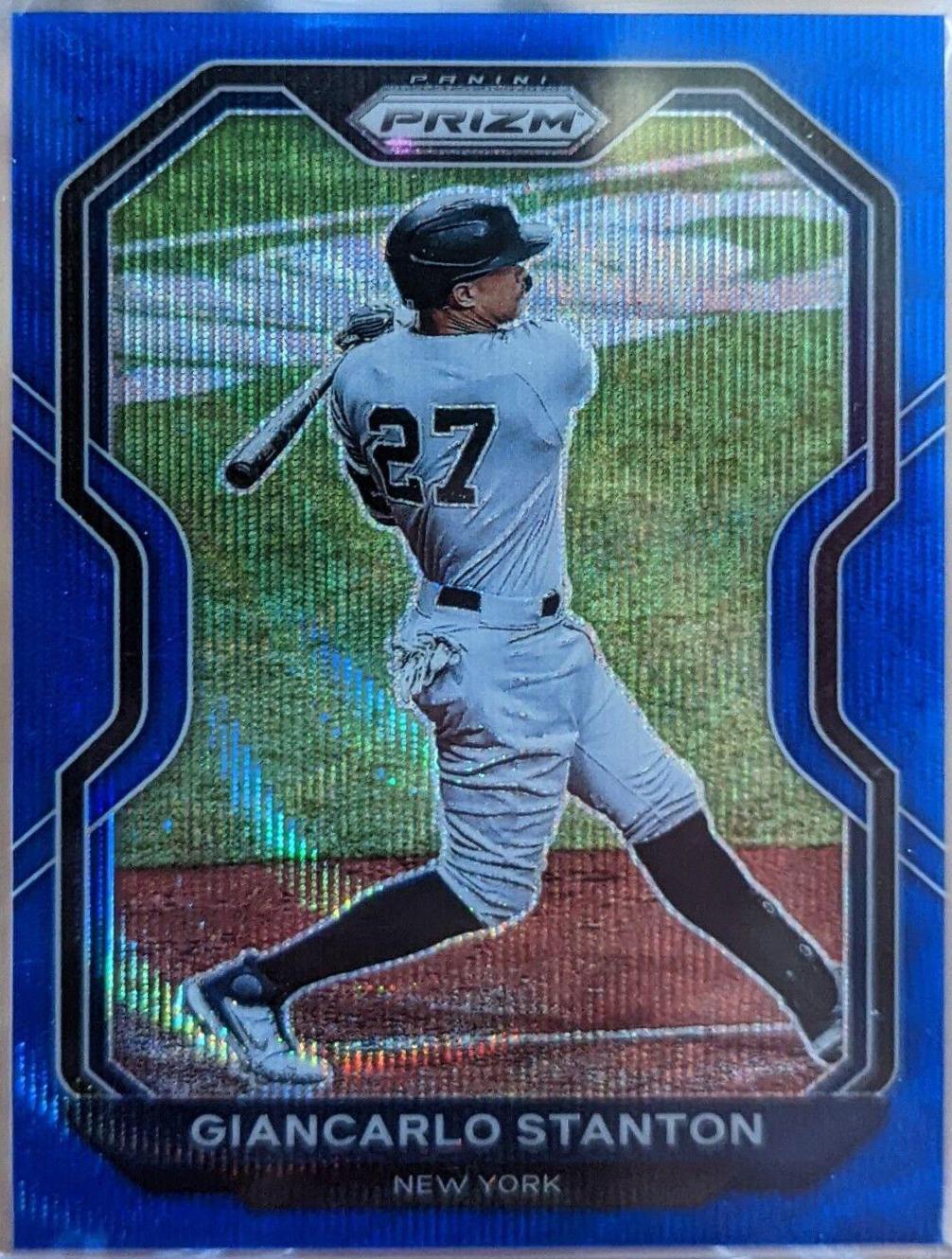 Giancarlo Stanton [Blue Wave Prizm] #180