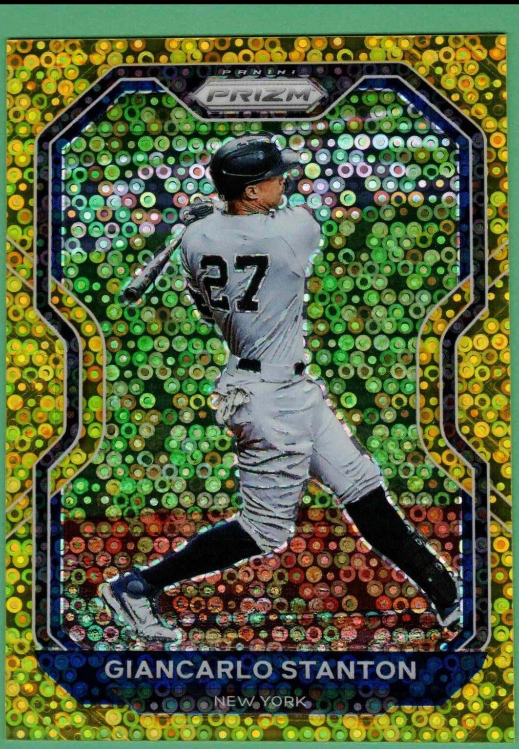 Giancarlo Stanton [Gold Donut Circles Prizm] #180