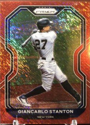 Giancarlo Stanton [Red Shimmer Prizm] #180