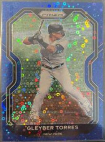 Gleyber Torres [Blue Donut Circles Prizm] #199
