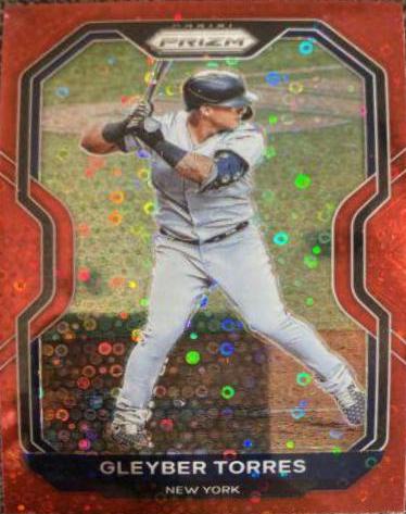 Gleyber Torres [Red Donut Circles Prizm] #199