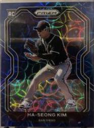 Ha Seong Kim [Blue Wave Prizm] #178