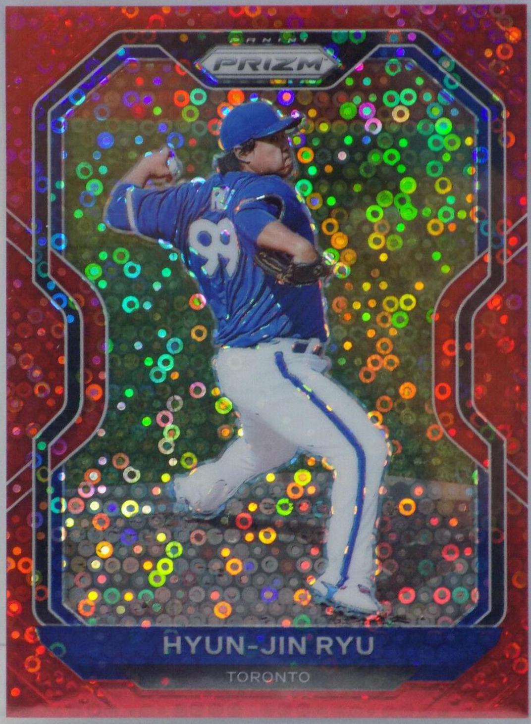 Hyun Jin Ryu [Red Donut Circles Prizm] #233