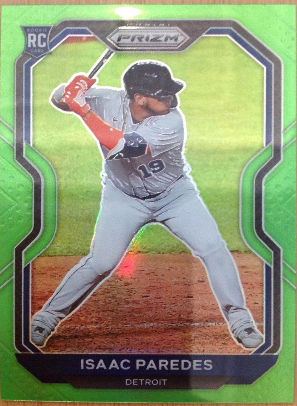 Isaac Paredes [Lime Green Prizm] #43