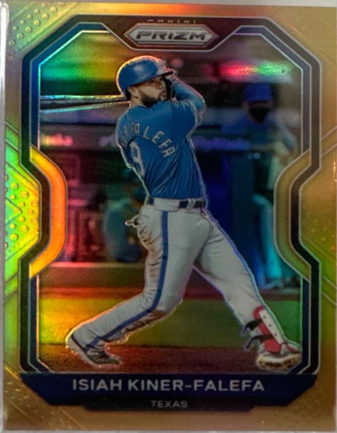 Isiah Kiner Falefa [Neon Orange Prizm] #15