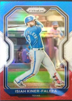 Isiah Kiner Falefa [Red, White, and Blue Prizm] #15