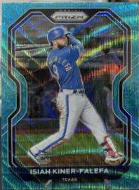 Isiah Kiner Falefa [Teal Wave Prizm] #15