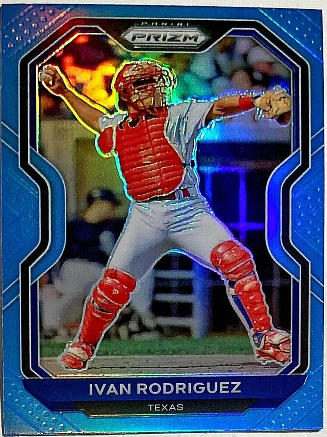 Ivan Rodriguez [Carolina Blue Prizm] #2