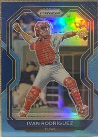 Ivan Rodriguez [Navy Blue Carolina Blue] #2