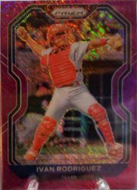 Ivan Rodriguez [Red Shimmer Prizm] #2