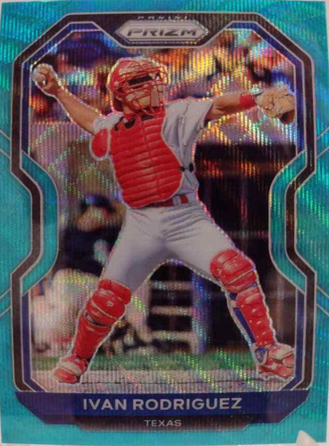 Ivan Rodriguez [Teal Wave Prizm] #2