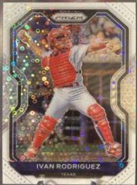 Ivan Rodriguez [White Donut Circles Prizm] #2