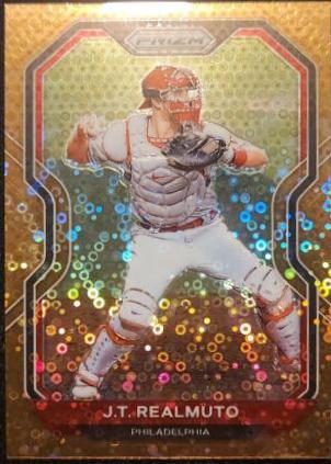J. T. Realmuto [Bronze Donut Circles Prizm] #214