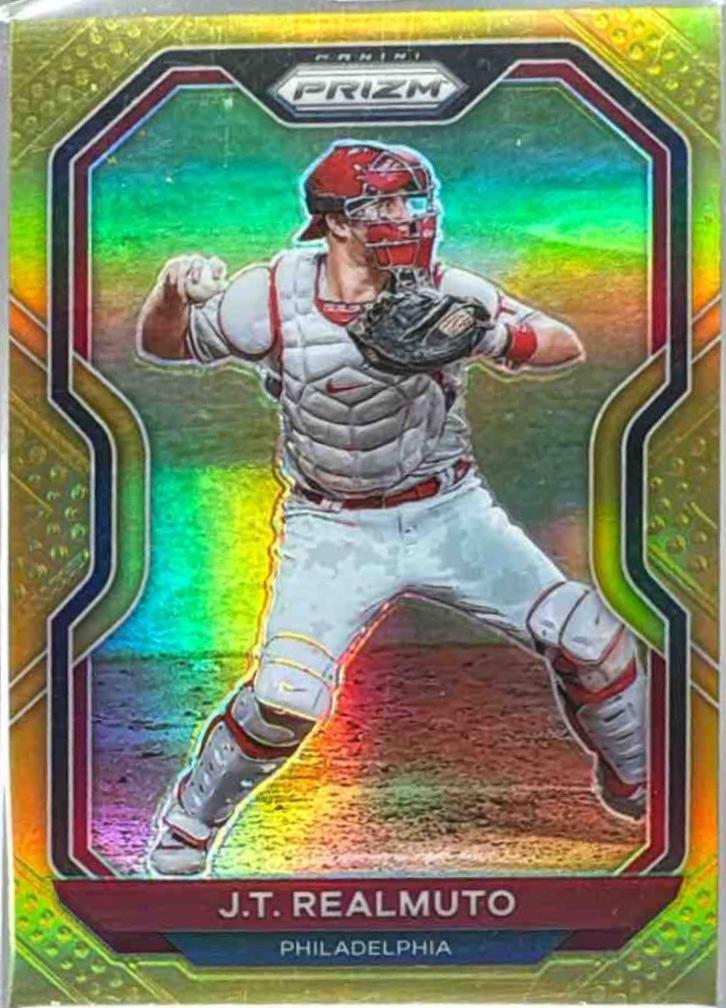 J. T. Realmuto [Gold Prizm] #214