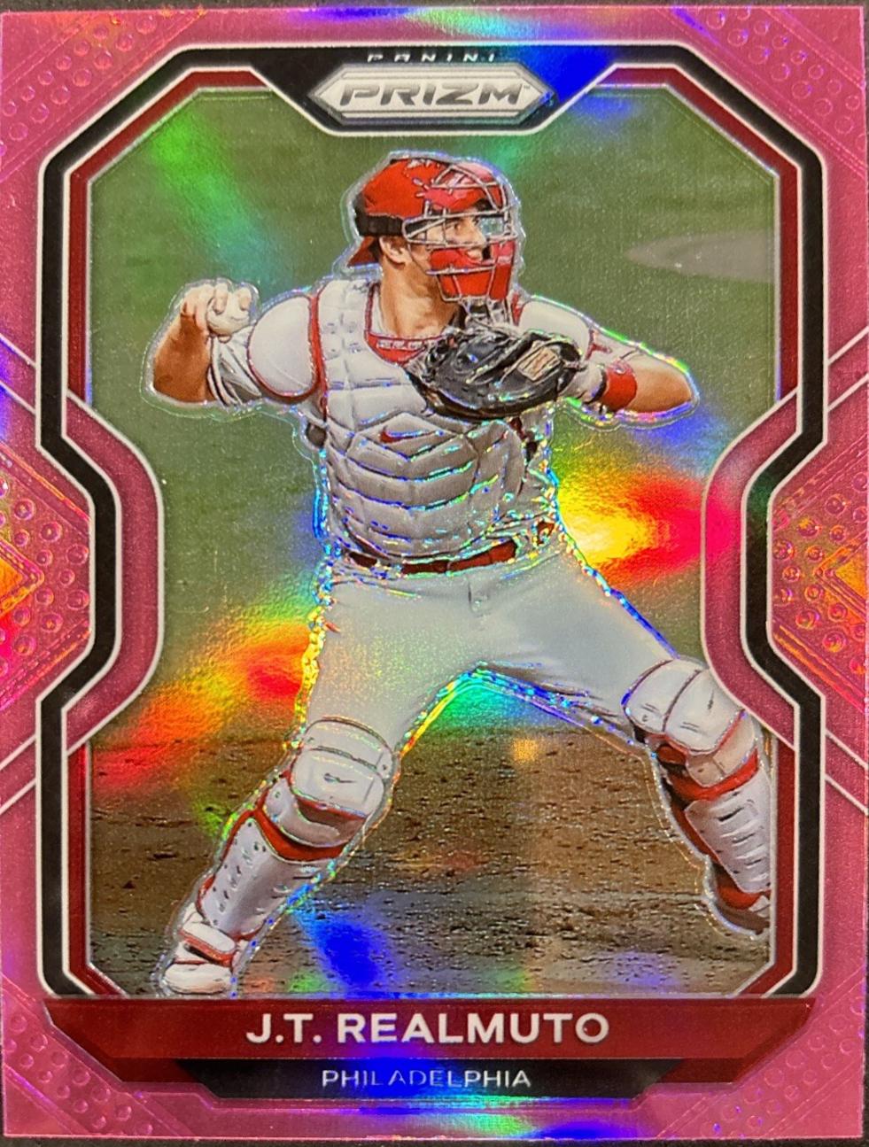 J. T. Realmuto [Pink Prizm] #214