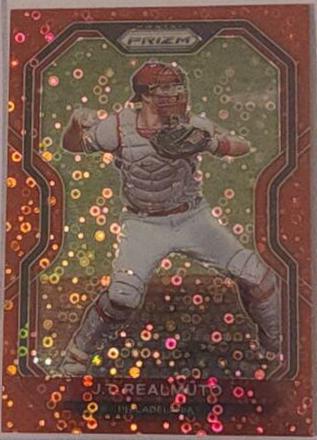 J. T. Realmuto [Red Donut Circles Prizm] #214