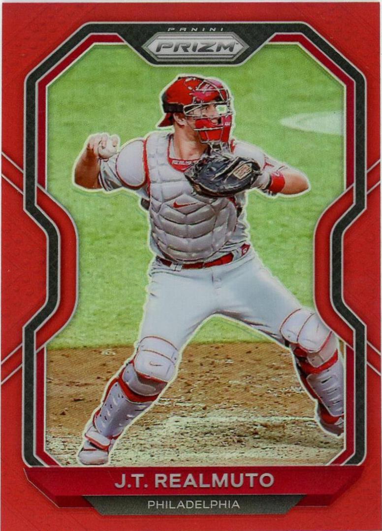 J. T. Realmuto [Red Prizm] #214