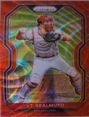 J. T. Realmuto [Red Wave Prizm] #214