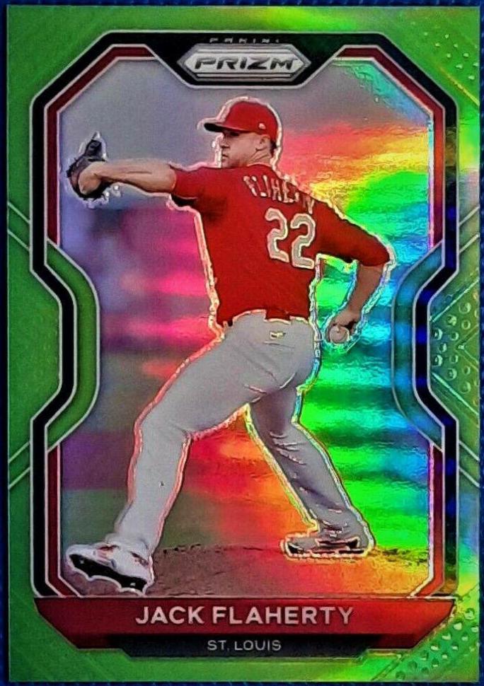 Jack Flaherty [Lime Green Prizm] #230