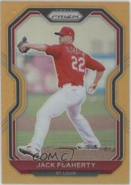 Jack Flaherty [Neon Orange Prizm] #230