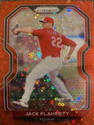 Jack Flaherty [Red Donut Circles Prizm] #230