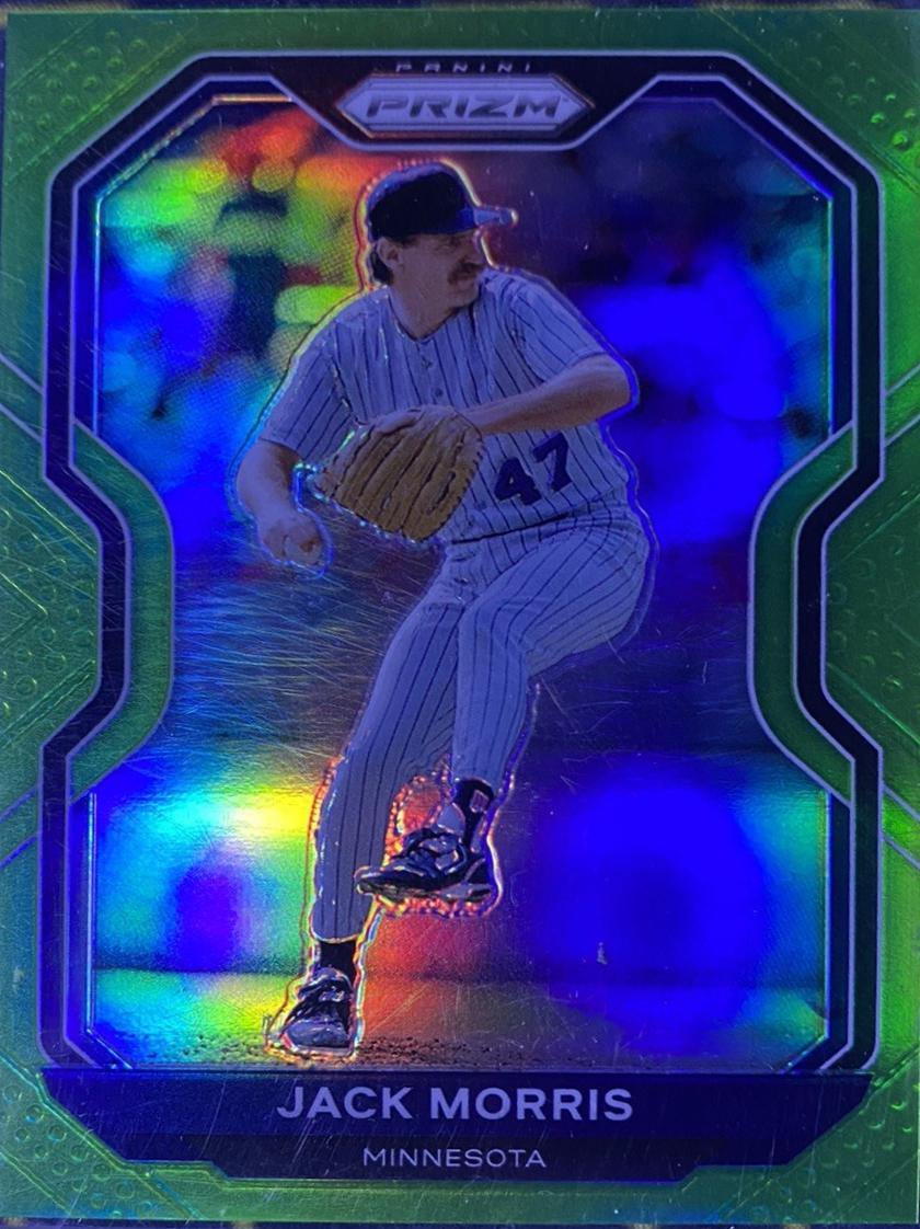 Jack Morris [Lime Green Prizm] #49
