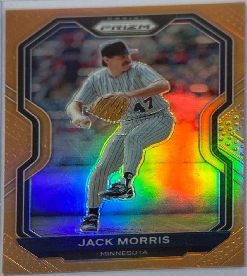Jack Morris [Neon Orange Prizm] #49