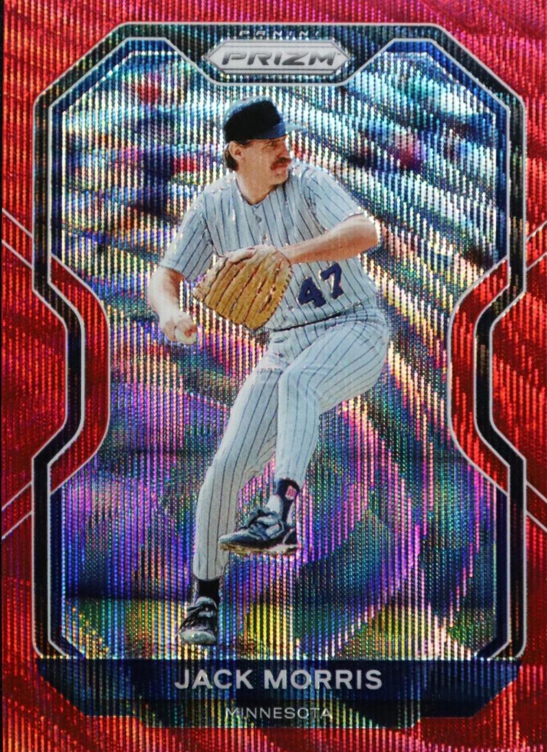 Jack Morris [Red Wave Prizm] #49