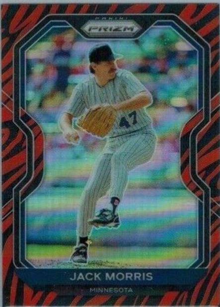 Jack Morris [Tiger Stripes Prizm] #49
