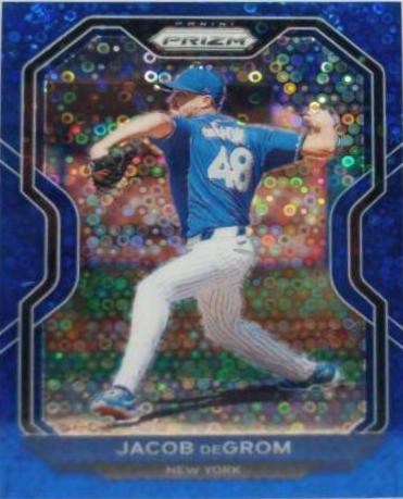 Jacob deGrom [Blue Donut Circles Prizm] #111